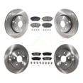 thumbnail image 1 of Transit Auto Front Rear Disc Brake Rotors and Semi-Metallic Pads Kit for Car 2018 Toyota C-HR K8S-103939, 1 of 11