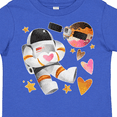 thumbnail image 4 of Inktastic Astronaut Valentine Outer Space Hearts Boys or Girls Toddler T-Shirt, 4 of 5