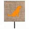 thumbnail image 2 of Carolines Treasures BB1076-BL-OR-SH4 Labrador Burlap And Orange Leash Or Key Holder, 2 of 2