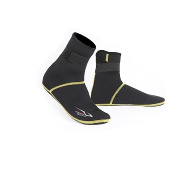 Mantenga el buceo DS-102 Calcetines de buceo Velcro Snorkeling Zapatos submarinos Hombres Mujeres Skid Playa Playa Lakeside Zapato Protector submarino Negro 【SX】 Speravity OD003105-19