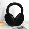 thumbnail image 6 of Fashion Women Men Cold Protection Soft Plush Earmuffs Winter Warm Foldable Earflaps Faux Fur Ear-Muffs BROWN, 6 of 8