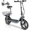 Caroma Electric Scooter with Seat for Adult, Commuter Electric Scooter