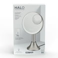 thumbnail image 4 of Conair Lighted Makeup Mirror, LED Vanity Mirror, 1X/10X Magnifying Mirror with Handheld Feature, Corded or Cordless in Brushed Nickel, 4 of 10