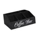 thumbnail image 5 of Organizador de estación de café para encimera, decoración de barra de café, cápsula de café de madera Estilo B, 5 of 9