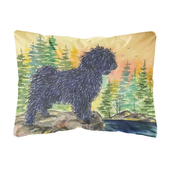 Carolines Treasures SS8347PW1216 Puli Decorative Canvas Fabric Pillow, Large, Multicolor