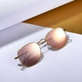 thumbnail image 3 of Alex Pink Mirrored Designer Fashion Womens Sunglasses, 3 of 6