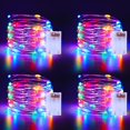 thumbnail image 1 of Fairy Lights echosari Christmas Multicolor, 50 LED, 5 m, paquete de 4 unidades, 1 of 7