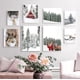 thumbnail image 4 of Pósteres de paisajes de bosque invernal, impresiones de Navidad, abeto, pino, reno, alce, lienzo, pintura, arte de pared, decoración, 4 of 5
