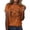 Orange, variant on Womens Halloween Graphic Short Sleeve T Shirt Casual Tee Holiday Party Apparel Fall Pullover Top
