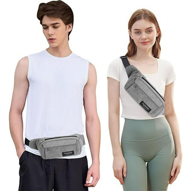 Sweats pour Hommes, Cadeaux pour Hommes, Sac Banane Hommes Femmes Pas Peur de la Sueur et de l'Eau Voyage Randonnée Course Cyclisme Bretelle Réglable Adapté pour Sports de Plein Air Citywalk, Sacs Banane Randonnée
