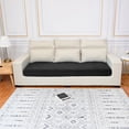 thumbnail image 3 of Sunicol Stretch Velvet Couch Cushion Covers, Plush Cushion Slipcover for Chair Loveseat Sofa, Cushion Furniture Protector Seat Cushion Sofa Cover, 3 of 10