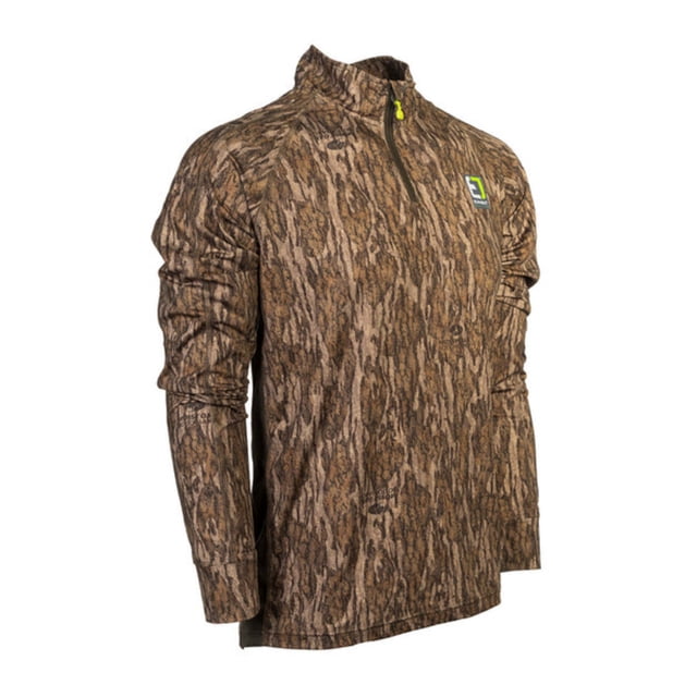 Camisa Element Drive Series con cierre en cuarto para hombre Mossy Oak M