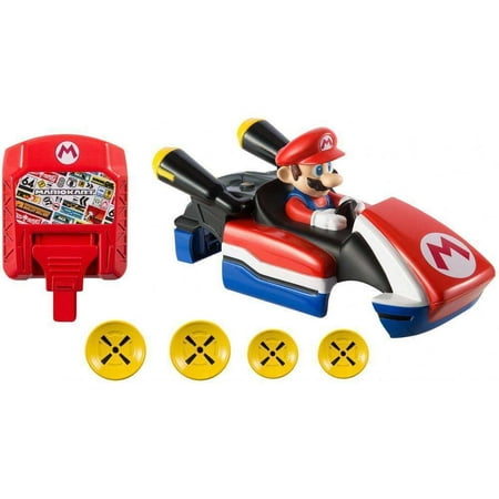 Hot Wheels Ai Mario Kart Mario Smart Car Body & Cartridge (Best Mario Kart Vehicle)