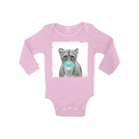 

Awkward Styles Funny Animal Clothing Bodysuit Long Sleeve Lion Clothing Blue Mood Lovely Gifts for Kids Lion Lovers Baby Boy Clothing Baby Girl Clothing Lion One Piece Gifts for Baby Cute Bodysuit