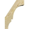 thumbnail image 3 of 6"W x 8"D x 12"H Balboa Rough Sawn Knee Brace, Douglas Fir, 3 of 4