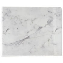Cal-Mil 3629-1813-81M Carrara 18 x 13 Marble Melamine Tray"