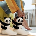 thumbnail image 3 of 3D Novelty Cartoon Animal Socks - Christmas Gifts: Cat & Deer Warm Winter Socks for Girls & Women, 3 of 5