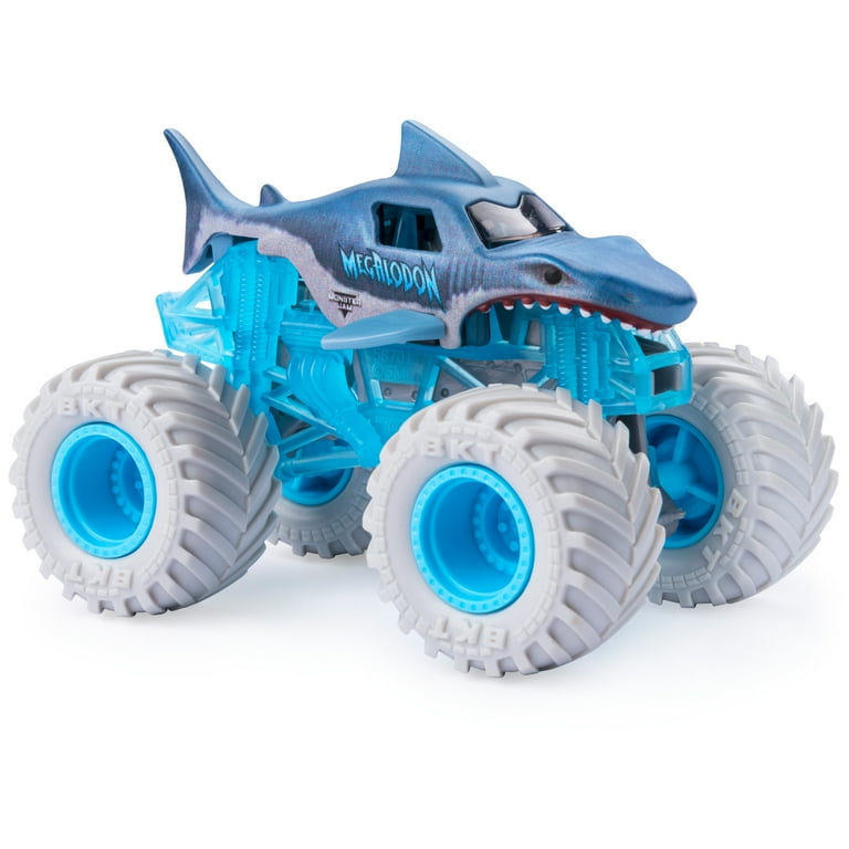 Monster Jam Megalodon Playset, 1:64 Scale Die-Cast Monster Truck