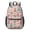 Princess and Dress, variant on Princess and Ballerina Pink Pattern 17" School Backpacks for Teens,Waterproof Oxford Fabric,S-Shape Padded Straps for School,Travel,Hiking,Camping
