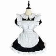 thumbnail image 4 of Halloween Cosplay Japanese Anime Maid Costume Lolita Dress Outfit Women Uniform, 4 of 4