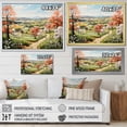thumbnail image 4 of Designart "Countryside Early Spring horizon IV" Landscapes Floater Framed Wall Art Living Room, 4 of 7