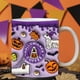 thumbnail image 4 of Taza de café de Halloween espeluznante, taza de agua, calabaza, fantasma, morado oscuro, 4 of 6