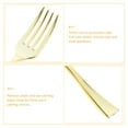 thumbnail image 4 of LAMIRO 24pcs Mini Disposable Golden Plastic Forks for Parties,Weddings,or Daily Use, 4 of 7