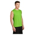 thumbnail image 4 of Sport-Tek Mens Sleeveless PosiCharge Competitor T-Shirt Lime Shock 3X-Large, 4 of 4