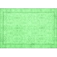 thumbnail image 1 of Ahgly Company Indoor Rectangle Persian Emerald Green Traditional Area Rugs, 2' x 3', 1 of 4