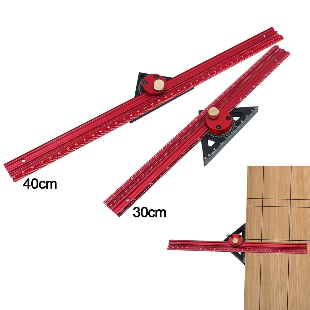 yaaqii Protractor Angle Ruler Adjustable Measuring ruler Gauge Angle Finder Marking