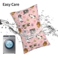 thumbnail image 7 of Cut cats Pillow cases pillow covers Standard Size pillow case pillow protector, Soft ,with Zipper pillowcase 20"x30", 7 of 7