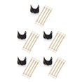 thumbnail image 1 of Guardurnaity 4Pcs Bags Chains Replacement Gold Metal Shoulder Purse Adjustable Belt DIY Clothing Accessories Straps Handbags Messenger Type2, 1 of 5