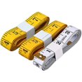 thumbnail image 1 of 3 Pieces Double Sided Tape Measure for Sewing, Chest/Waist, 300cm/120", Cloth Size Bra Head Circumference Tailor Double Sided Cloth Ruler, 1 of 5