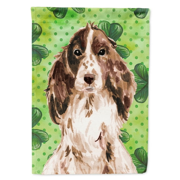 Brown Parti St. Patricks Garden Flag