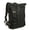 Black, variant on ISMART Anti-Theft Laptop Backpack - Water-Resistant Waxed Canvas & Pull-Up Leather, Multi-Functional Travel Hiking Bag