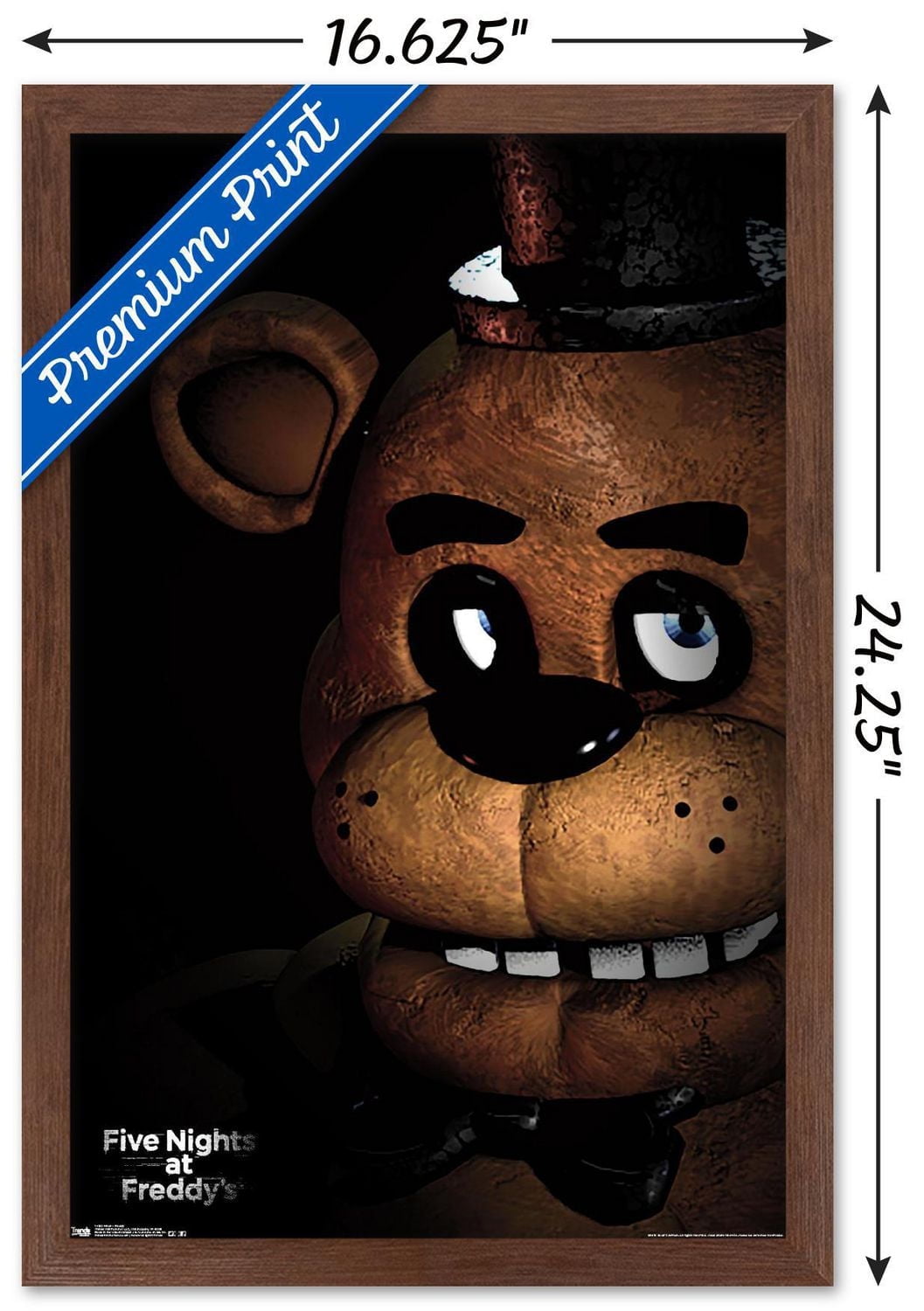 Five Nights at Freddy's - Freddy Wall Poster