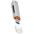 thumbnail image 3 of BELOVING USB 3.0 Card Reader Alloy Professional Multifunctional Dual Card Slot Design Silver, 3 of 9