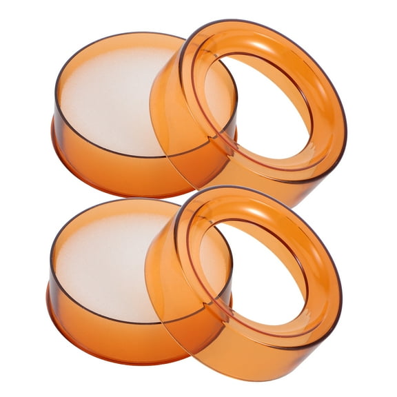 HAMPPLIES Document Handling Finger Sponge 2Pcs 6.8In Round For Office Use