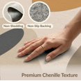 thumbnail image 6 of ODIKA 3'x5' Earthy Tones Abstract Artistic Expression Washable Area Rug Contemporary Minimalist Design with Nature Motifs Non-Slip, Flatweave, Easy Care for Hallway, Laundry Room, 6 of 7