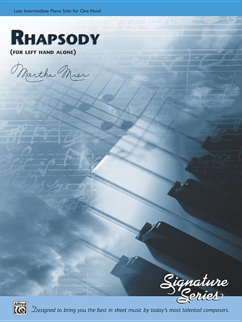 Rhapsody (for left hand alone): Sheet