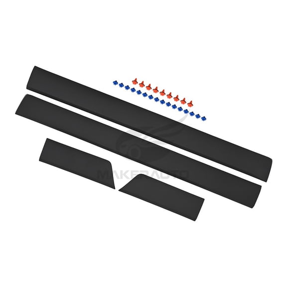 Door Molding Outside Exterior Door Trim for Toyota FJ Cruiser 2007-2014