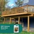 thumbnail image 6 of DEFY Extreme Wood Stain and Sealer in One - 5 Gallon Semi-Transparent Waterproof Coating for All Wood Types - Natural Pine, 6 of 7