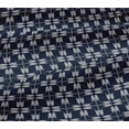 thumbnail image 5 of oneOone Viscose Jersey Fabric Arrow Sign Kasuri Printed Craft Fabric BTY 60 Inch Wide, 5 of 5