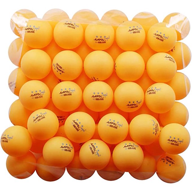 Pelotas de ping pong premium naranja Pelota de tenis de mesa de entrenamiento avanzado de 3 estrellas50 JAMW Sencillez