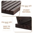 thumbnail image 5 of Porte-pièces en Bois Défi Porte-Pièces Armée Présentoir de Pièces de Police pour Maison Bureau et Magasin Présentoir Café, 5 of 5