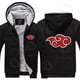 thumbnail image 2 of Naruto Itachi Akatsuki Print Winter Hoodie Cloud Symbol Hooded Pullover Sweatshirt Harajuku Warm Fleece ClothingS Gao Jinjia LED, 2 of 2