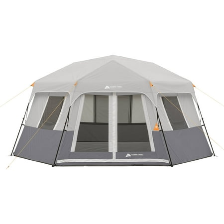 Ozark Trail 8-Person Instant Hexagon Cabin Tent (Best 2 Man Tent For Motorcycle)