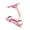 Pink, variant on 3 in 1 Adjustable Pedal Resistance Band 21.65 Inch, 10 Tube Multifunction Tension Rope for Fat Loss, Natural Latex Sit Up Trainer for Full Body Shaping Workout, Strength Training, Blue
