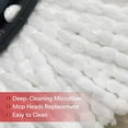 thumbnail image 2 of 11 Pack Spin Mop Refill - Replacement Head Compatible with O, Microfiber Spin Mop Refills,clean the floor. Easy Floor Cleaning Mop Head Replacement - Bonison, 2 of 9