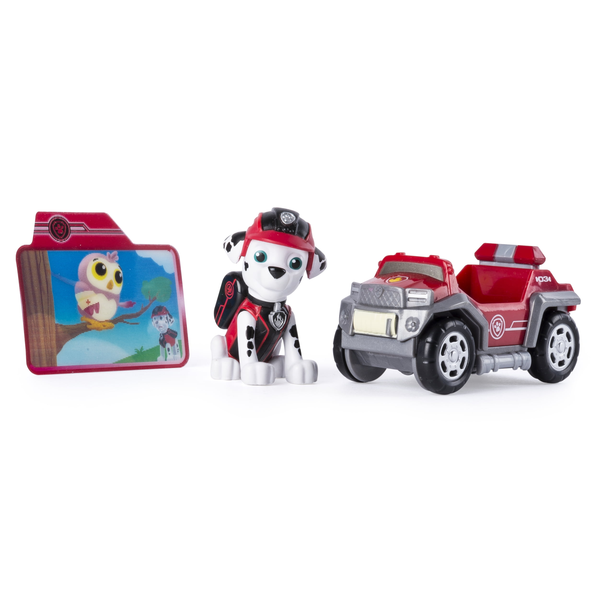Præsident stål udtale Paw Patrol Mission Paw - Marshall's Rescue Rover - Figure and Vehicle -  Walmart.com